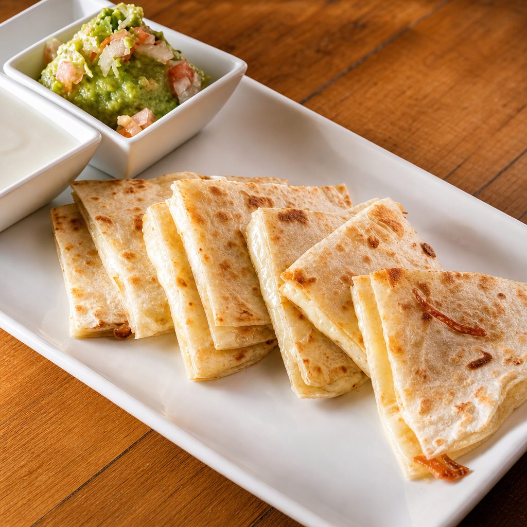 Quesadillas.