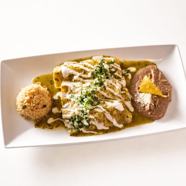 Enchiladas Lunch.