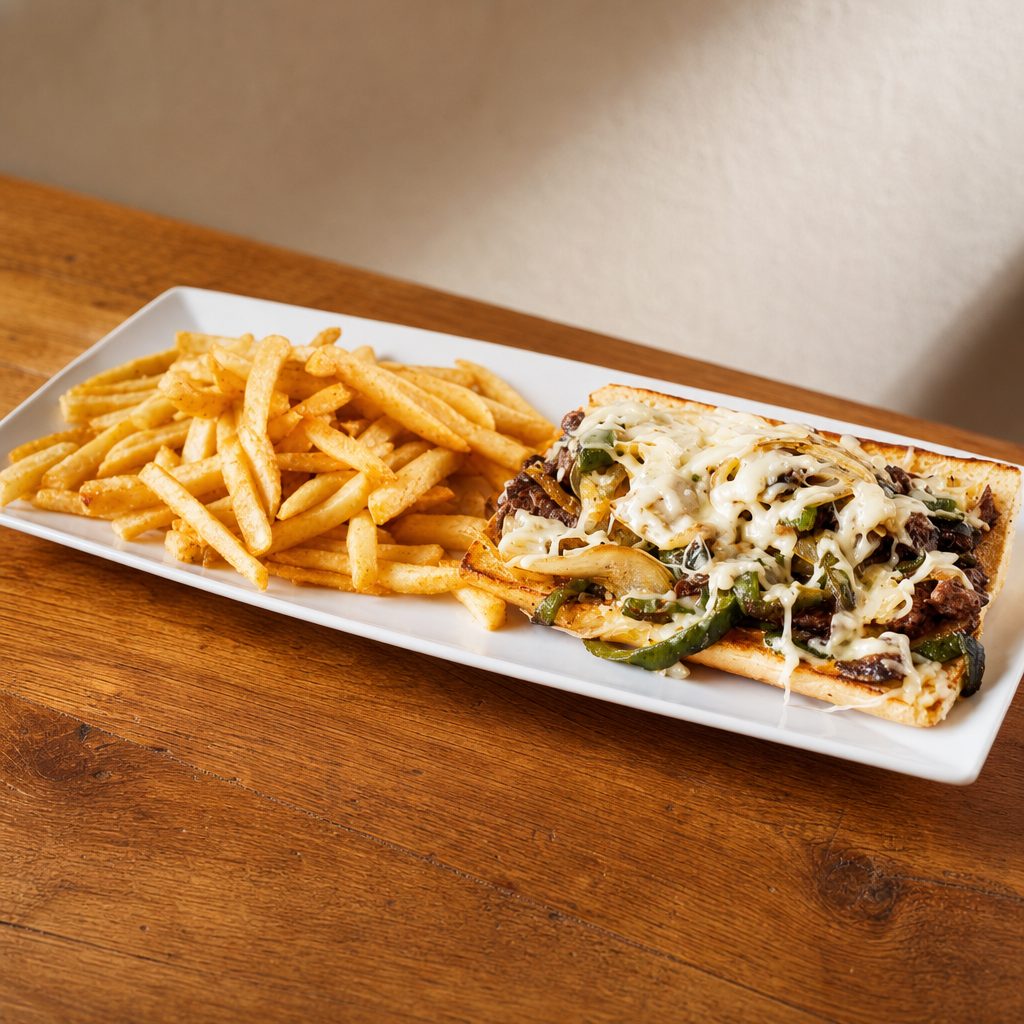 Carne Asada Sandwich Lunch.