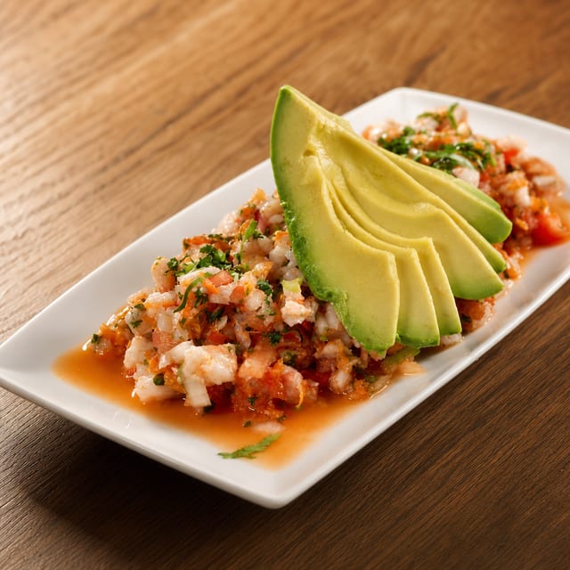 Coctel de Camaron y Pulpo.