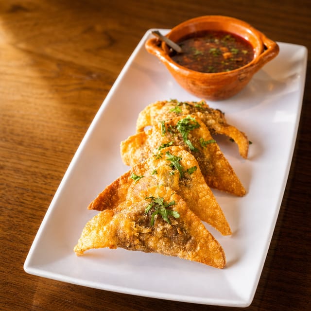 Crispy Quesabirria Rolls.