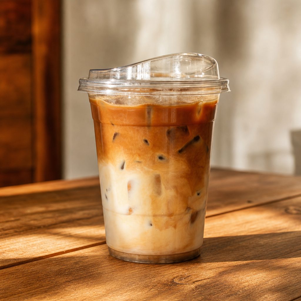 Fresh Iced Coffee.