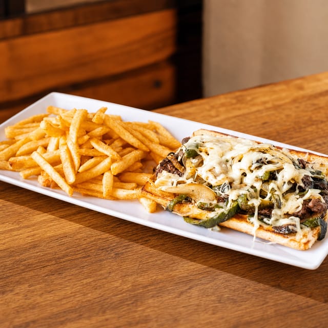 Carne Asada Sandwich.